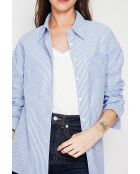Camicia blu Asha
