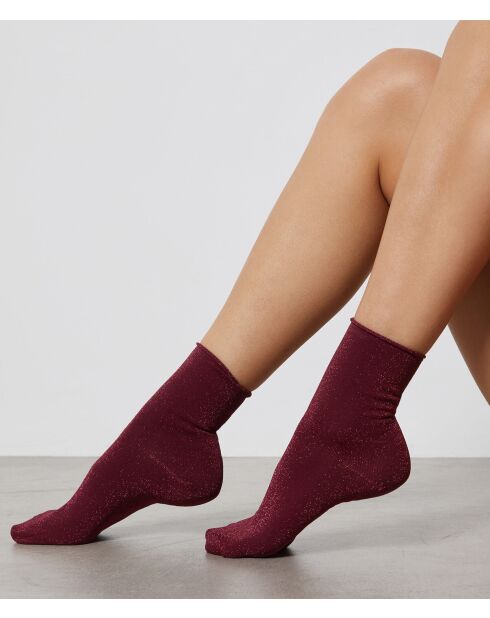 Calzini Etincelle New bordeaux granato