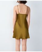 Camicia da notte in rame lattiginoso