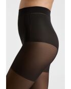 15D Triple Action schwarze Strumpfhose