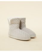 Lichtgrijze laarzen van Noele