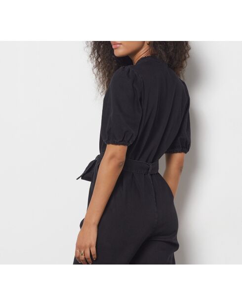 Antracietkleurige jumpsuit Darlene gd