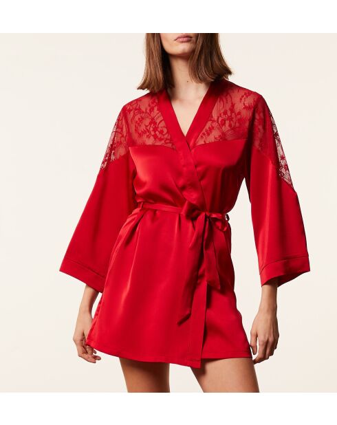 Déshabillé Dearness rouge