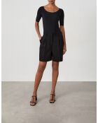 Warm Me Up Lace zwart T-shirt