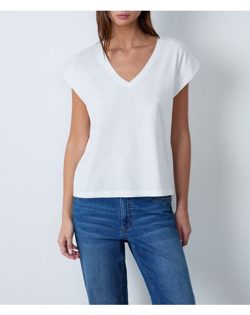 T-shirt Joss v ecru