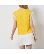 Sonnengelbes Tabita T-Shirt