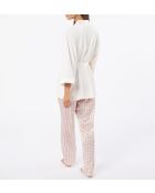 Pyjama trois pièces Jorun écru