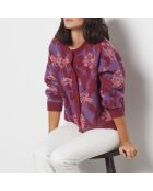 Mehrfarbige Strickjacke Capricciosa