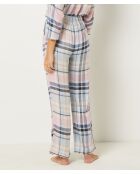 Veelkleurige geruite Oden-broek