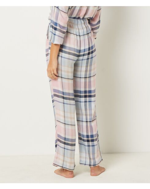 Veelkleurige geruite Oden-broek