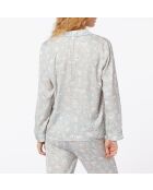 Iris blaues Lagunenhemd