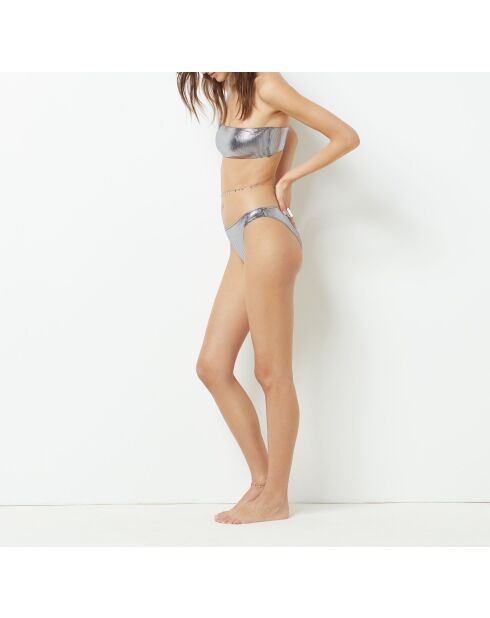 Furista beugelbeha met zilverkleurige strepen