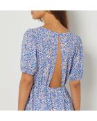 Lela jurk met veelkleurige print