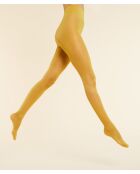 Bronskleurige semi-ondoorzichtige panty