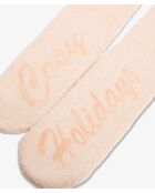 Calze natalizie beige Box Foil