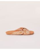 Tongs Sachie terracotta