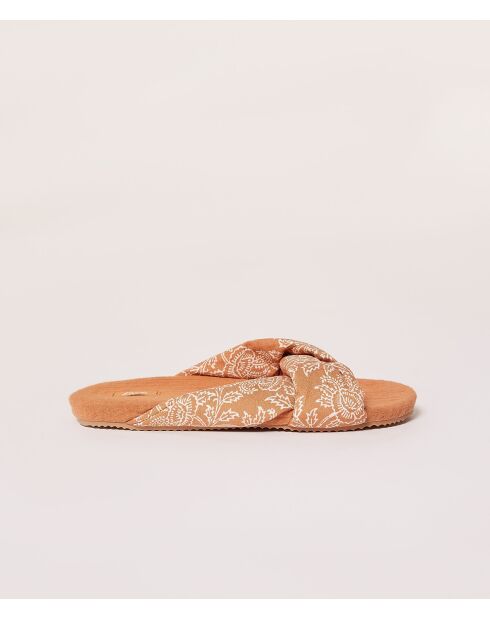 Tongs Sachie terracotta