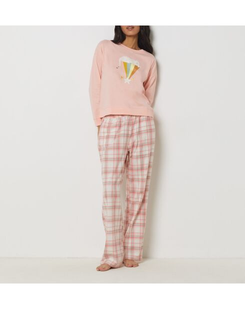 T-shirt corallo Prescylia