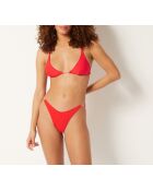 Bas de bikini high leg Horsy rouge
