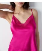 Camisole mit milchigem Orchideenmuster