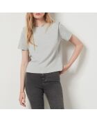 T-shirt Canori grigio chiaro