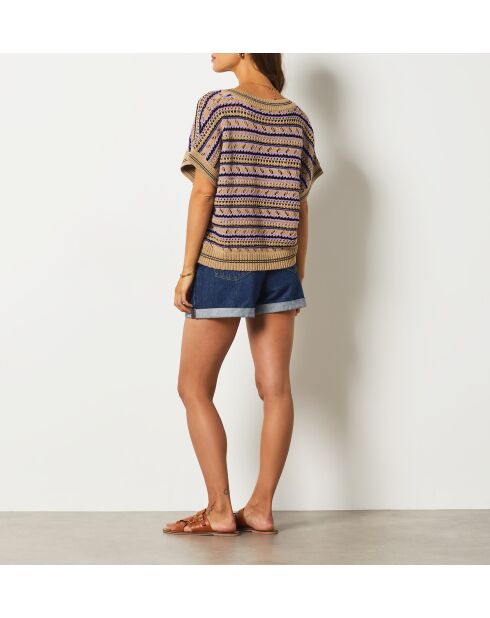 Veelkleurige Chachou trui