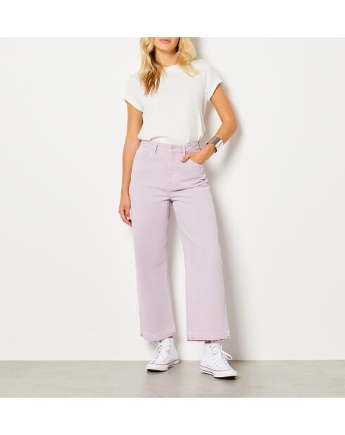 Pantalon Delphine gd mauve