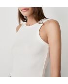 Ecrufarbenes Tanktop Steffie