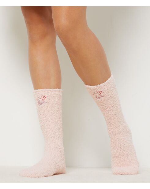 Calze natalizie beige Box Foil