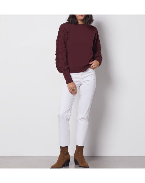 Pull Chaitaly bordeaux