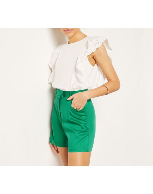 Nilgrüne Calvin-Shorts