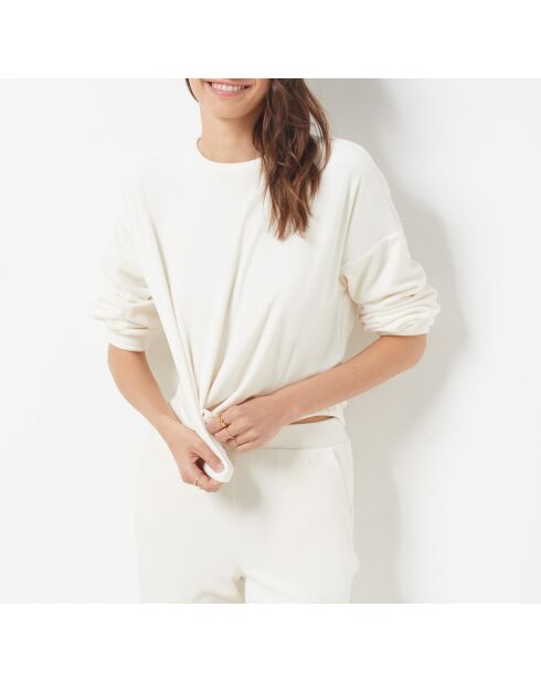 Ecrufarbene Hose Dunkan