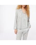 Iris blaues Lagunenhemd