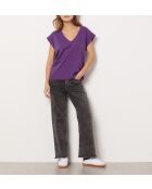 Joss V paars t-shirt