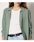 Novila khakifarbenes olivgrünes Hemd