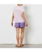 Faredo-shirt gedrukt op een ecru achtergrond