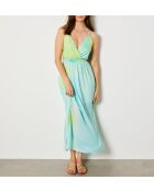 Vestido Ledena estampado multicolor