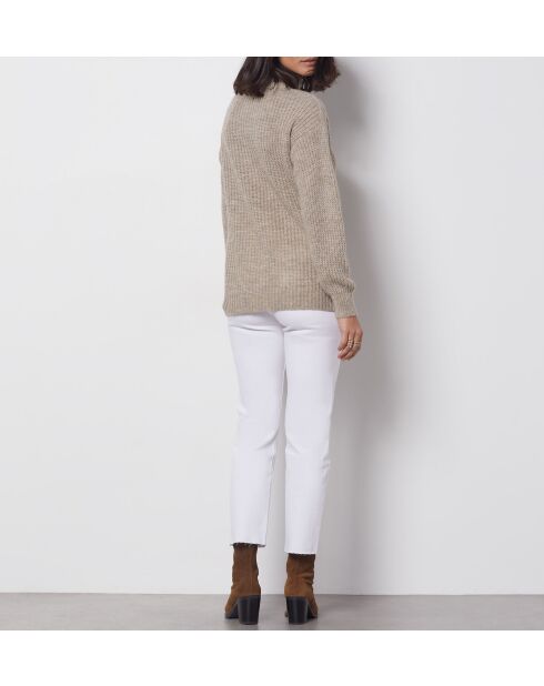 Maglione beige Chitra