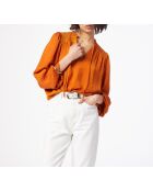 Athia orangefarbene Bluse