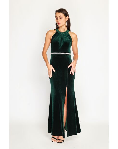 Robe Vivienne vert amazone