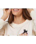 Nino ecru Nachtmaske