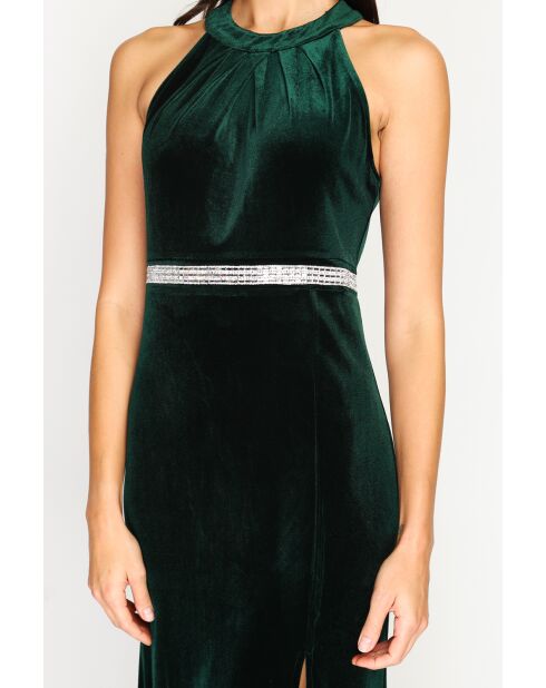 Robe Vivienne vert amazone