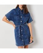 Vestido Deda azul royal