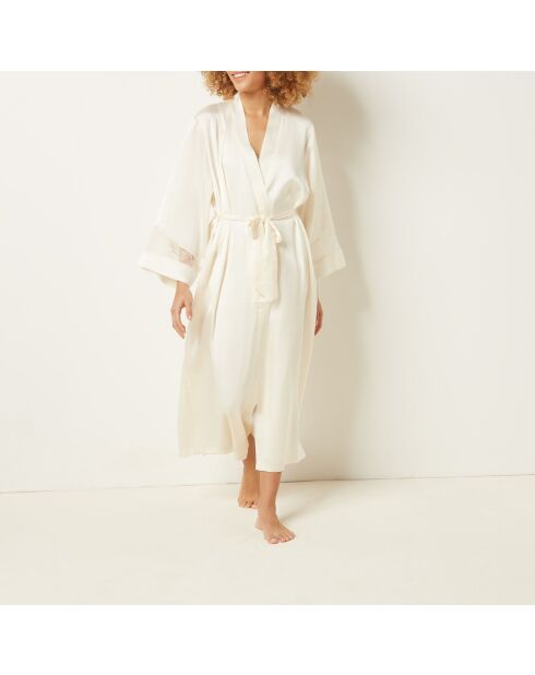 Déshabillé Sentiment Long Spe écru