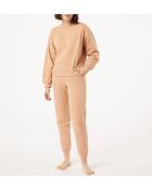 Sweatshirt Cunta abricot