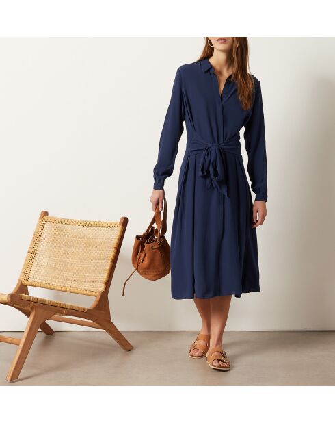 Marineblaues Kleid Amanda