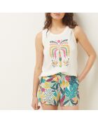 Camiseta sin mangas Balmier ecru