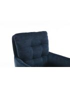 Set van 2 blauwe Saint Tropez fauteuils - 60x92x67 cm