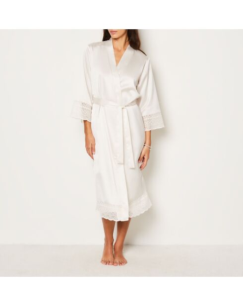 Déshabillé Idole Longue Spe écru