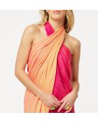 Sabri Sabri Schal in Rosa, Orange